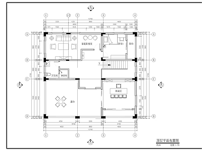 欧式别墅建筑 13x15m别墅 施工图