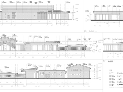 现代民宿建筑 民宿建筑 施工图