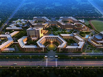 现代学校建筑 师范学院