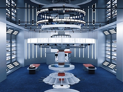【3D悬赏模型】一己设计现代风格鞋店