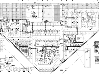 现代其他居住建筑 住宅地下室 施工图