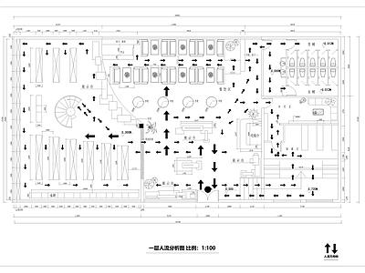 现代书店 书店书吧 施工图