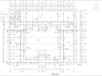 新中式四合院 二层四合院 施工图