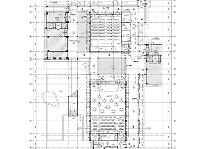 现代学校建筑 公共教学楼 施工图