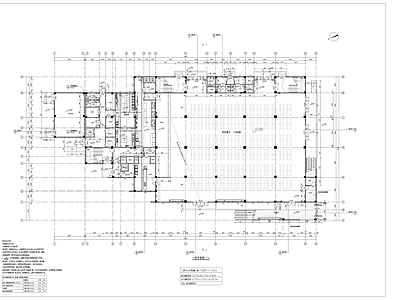 现代其他公共建筑 食堂 施工图