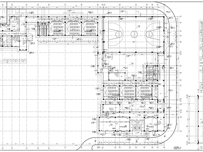 现代学校建筑 金关小学教学楼 施工图