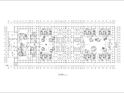 新中式四合院 四进四合院 施工图