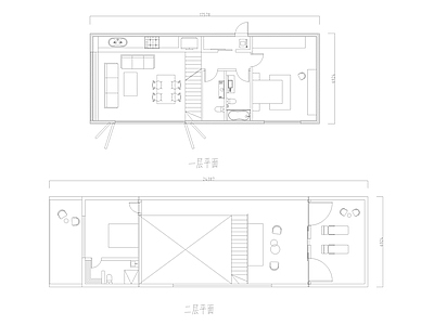 现代集装箱 住宅 施工图