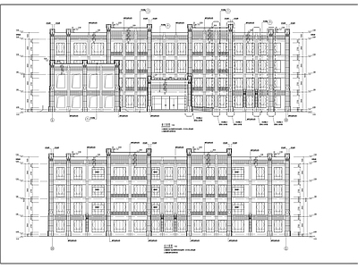 现代学校建筑 小学建 施工图