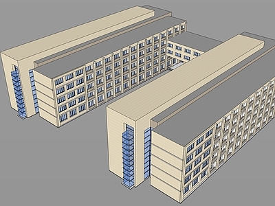 现代学校建筑 宿舍
