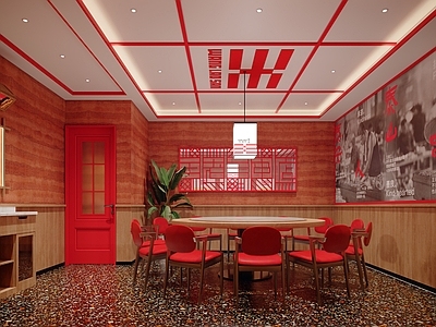工业包厢 现代工业风餐饮烧