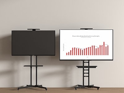 电视 白板 支架黑板