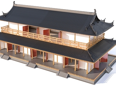 现代古建 中国风 古建筑