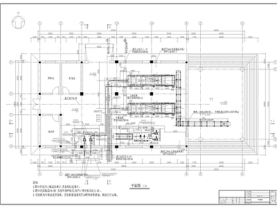 水处理 污泥脱水间工艺 施工图