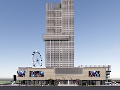 现代其他商业建筑 5层 商业MALL 办公