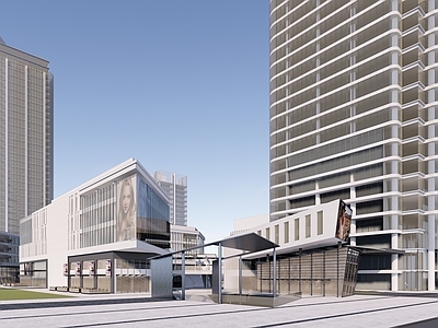 现代其他商业建筑 5层 商业MALL 办公