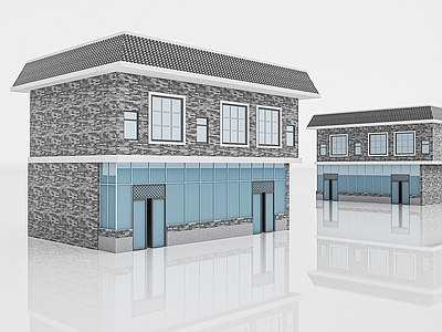 现代其他公共建筑 建筑楼房 住宅楼房 乡村楼房