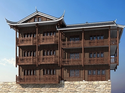 中式古建 古建
