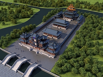 中式古建 古建