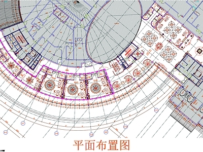 现代工装图库 餐厅平面图 餐厅平面方案 餐厅平面布置 餐厅平面图 餐厅平面布局 施工图 工装图库