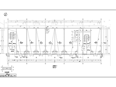 现代商业街 现代风格临街商业 施工图