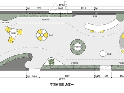 现代其他工装空间 汽配展厅 直播间 汽车配件 施工图