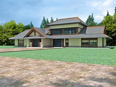 新中式驿站 宋风民宿建筑 游客服务中心 小公建 公共厕所 乡村振兴馆