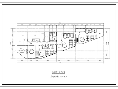 现代幼儿园建筑 9班幼儿园 方案平面 施工图
