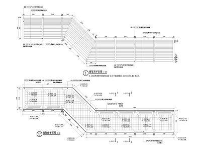 现代廊架 连廊 施工图