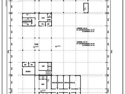中式学校建筑 藏式综合教学楼 施工图