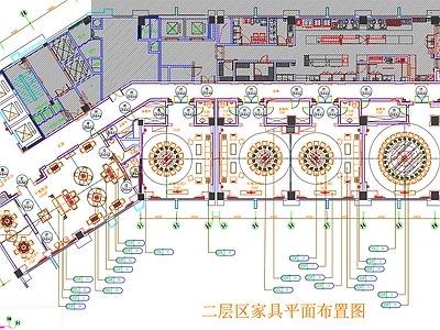 现代工装图库 餐厅平面图 餐厅平面方案 餐厅平面布置 餐厅平面图 餐厅平面布局 施工图 工装图库