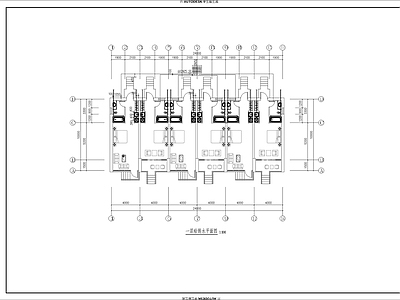 现代别墅建筑 独栋别墅 自建房 联排别墅 电气 给排水结构图 施工图