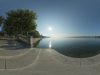 现代户外HDR 天空全景 户外全景 公园全景