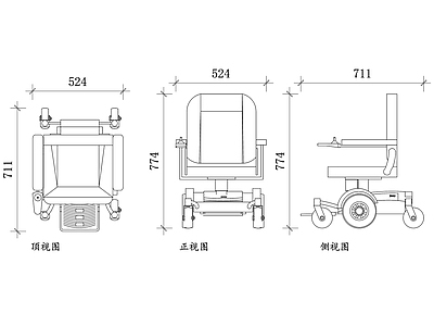 现代医院 电动椅品牌 电动椅设计 电动椅使用 电动椅保养 电动椅维护 施工图