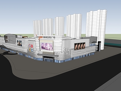 现代其他商业建筑 商业建筑