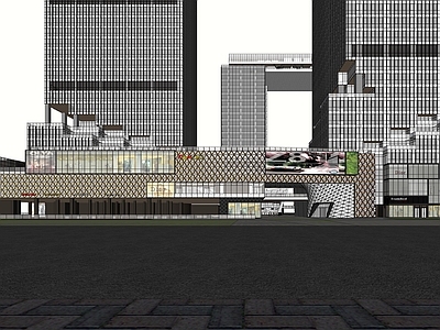 现代其他商业建筑 商业