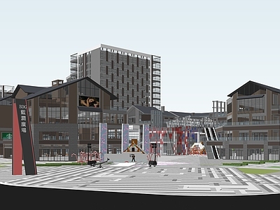 现代其他商业建筑 商业建筑