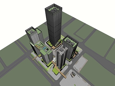 现代其他商业建筑 商业