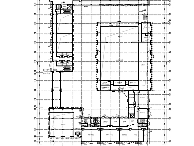 现代学校建筑 教学办公综合楼 施工图