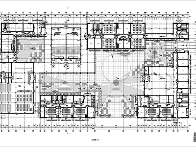 现代学校建筑 教学楼群建筑方案 施工图