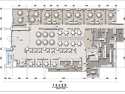 现代其他餐饮空间 餐厅宴会厅平面图 宴会厅平面图设计 餐饮空间平面图 包厢 施工图