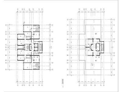 现代住宅楼建筑 高层建筑住宅楼 人才公寓 自建房 施工图