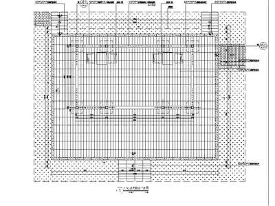 现代新中式小区景观 廊架 玻璃廊架 中式廊架 施工图 居住区景观