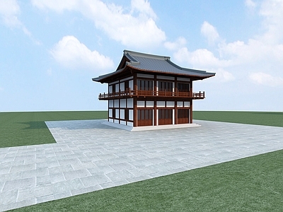 中式古建 单体古建