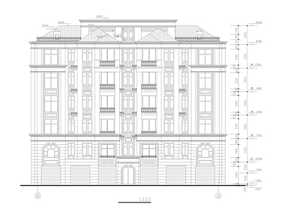 现代住宅楼建筑 高层建筑 联排建筑 别墅建筑 小区建筑 施工图