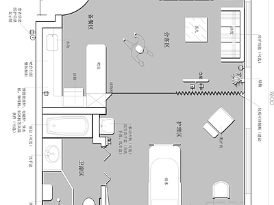 现代医院 VIP病房 施工图