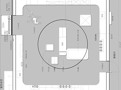 现代医院 眼科激光手术室 施工图