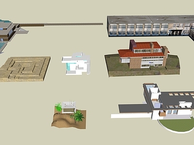 现代轻奢其他公共建筑 公共建筑 大师建筑 住宅建筑 办公建筑 现代建筑