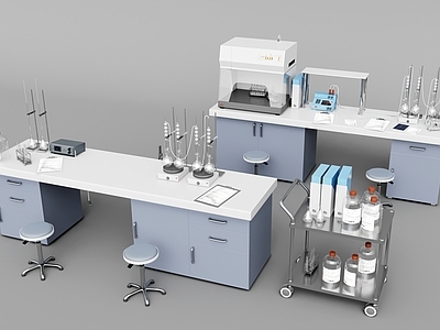 现代操作台 实验 实验室 化验仪器