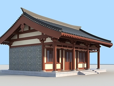 现代中式古建 古建